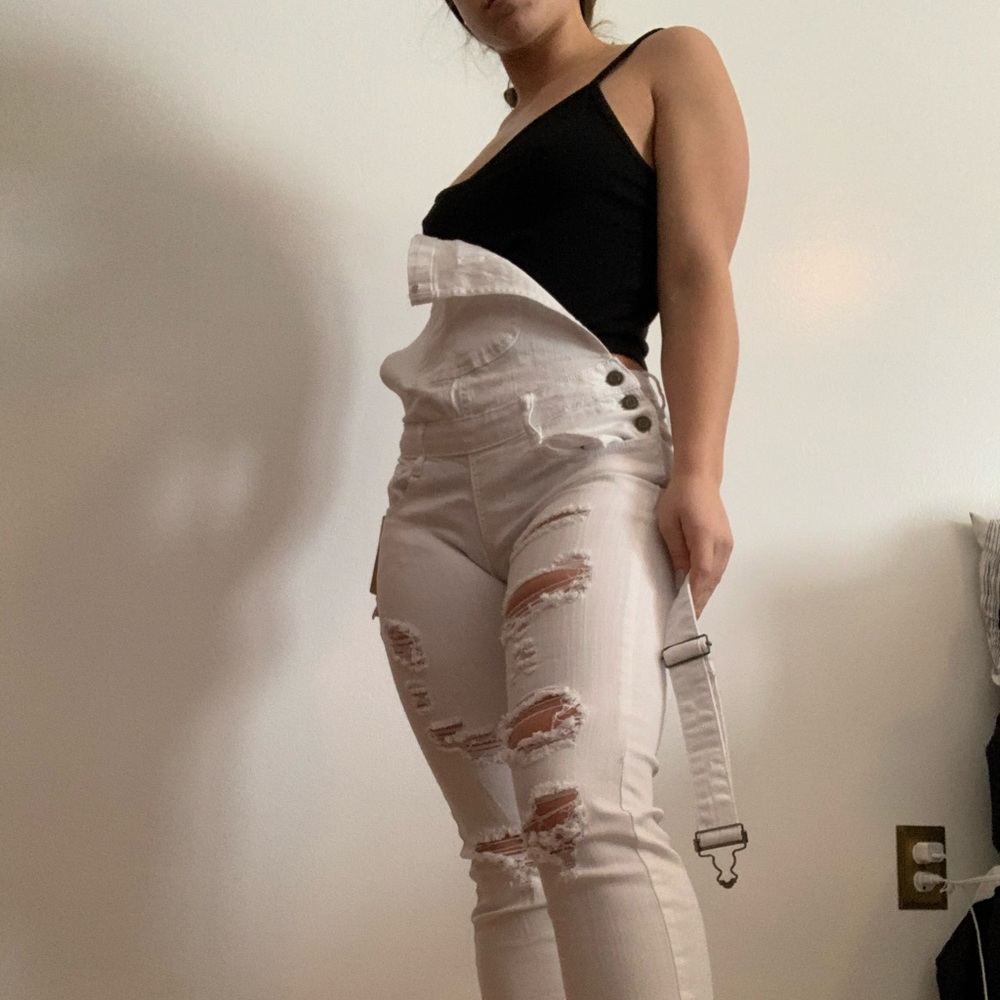 White overalls